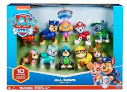 PAT'PATROUILLE - COFFRET CADEAU DE 10 FIGURINES